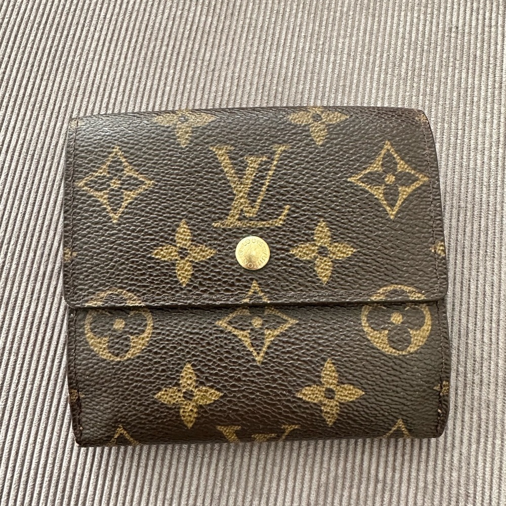 Louis Vuitton Brown Monogram Key & Card Holder